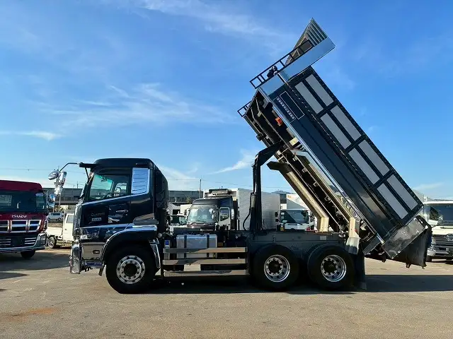 日産UD クオン 大型 ダンプ コボレーン ベッドの中古トラック画像8