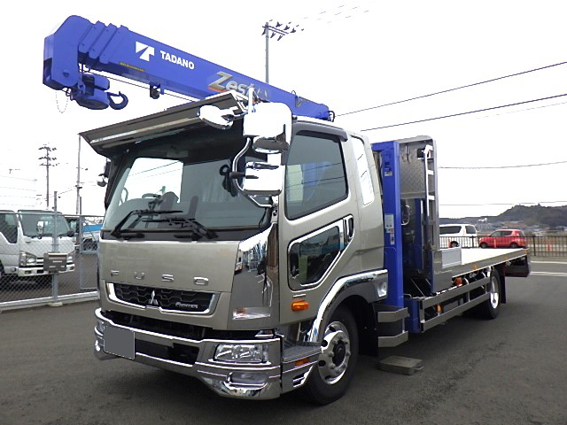 三菱 ファイター 中型/増トン 車両重機運搬 セルフローダー