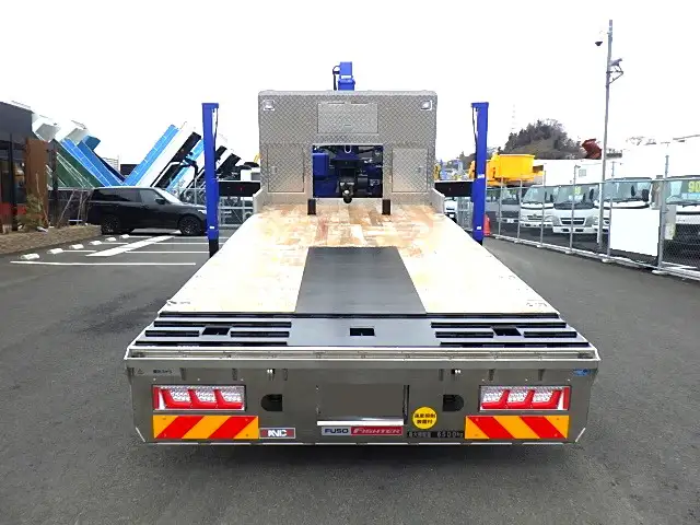 三菱 ファイター 中型/増トン 車両重機運搬 4段クレーン ラジコンの中古トラック画像7