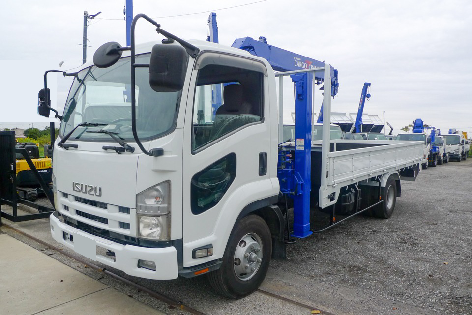 いすゞ フォワード 中型/増トン 車両重機運搬 セルフローダー