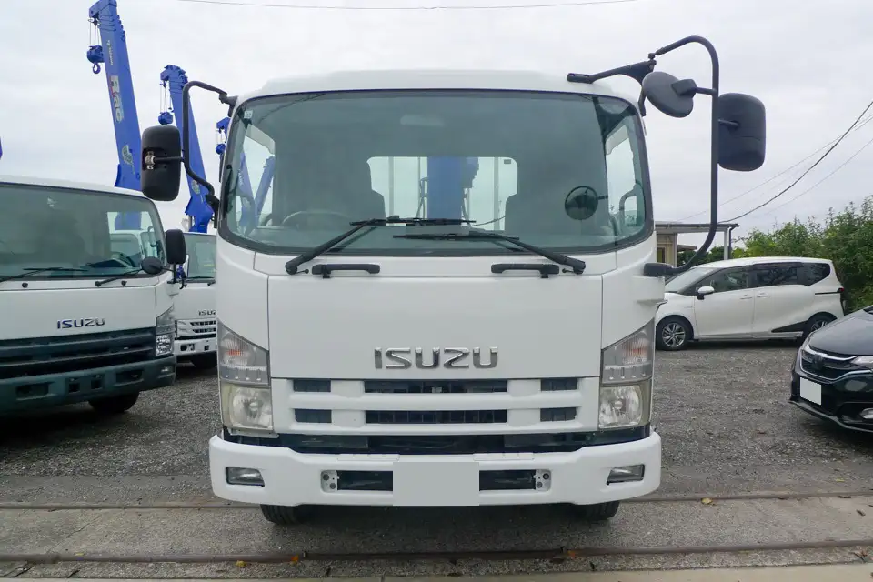 いすゞ フォワード 中型/増トン 車両重機運搬 4段クレーン ラジコンの中古トラック画像2