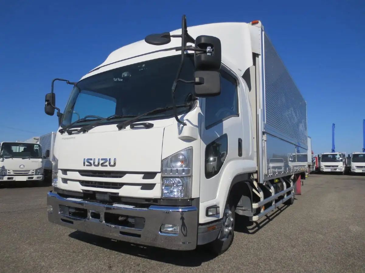 いすゞ フォワード 中型/増トン ウイング パワーゲート ベッド の中古トラック【車両No.200349】