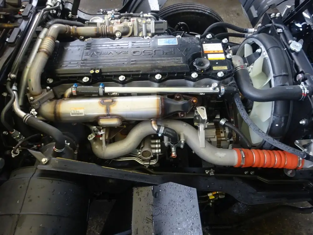 三菱 ファイター 中型/増トン 平ボディ ベッド 2KG-FK62Fの中古トラック画像19