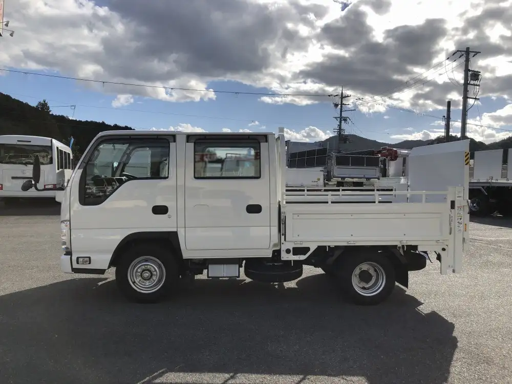 日産 アトラス 小型 平ボディ Wキャブ パワーゲートの中古トラック画像5