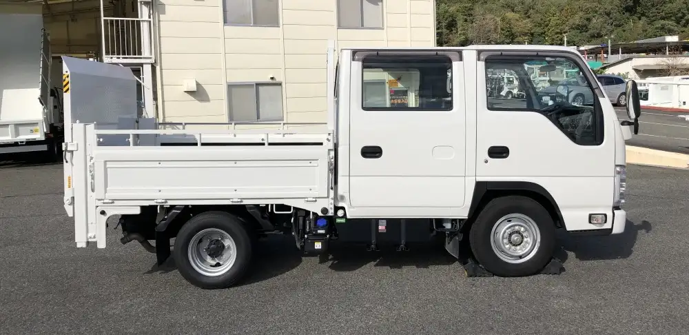 日産 アトラス 小型 平ボディ Wキャブ パワーゲートの中古トラック画像3