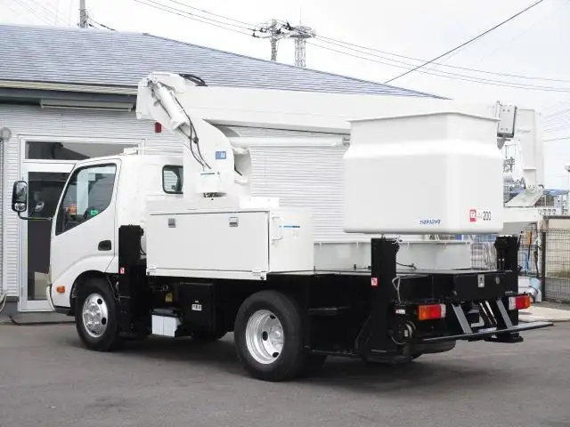 日野 デュトロ 小型 高所・建柱車 高所作業車 TKG-XZU600Eの中古トラック画像7