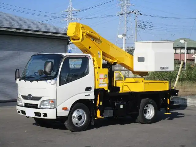 日野 デュトロ 小型 高所・建柱車 高所作業車 電工仕様 の中古トラック【車両No.200370】