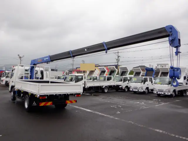 三菱 キャンター 小型 クレーン付 4段 ラジコンの中古トラック画像4