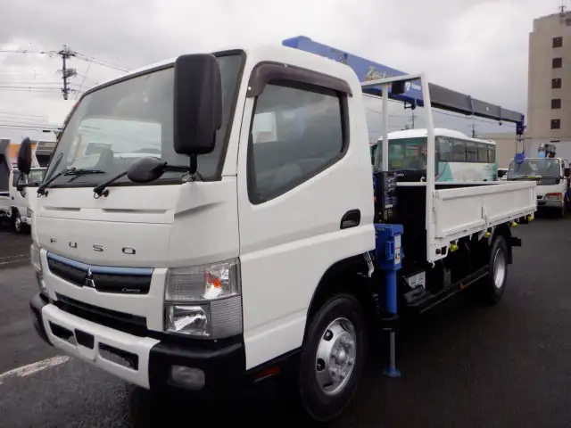 三菱 キャンター 小型 クレーン付 4段 ラジコン の中古トラック【車両No.200467】