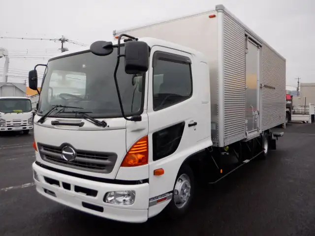 日野 レンジャー 中型/増トン アルミバン パワーゲート サイドドア の中古トラック【車両No.200466】