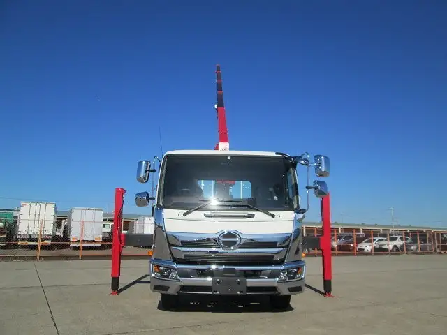 日野 レンジャー 中型/増トン 車両重機運搬 5段クレーン ラジコンの中古トラック画像5