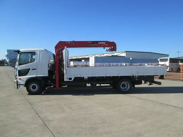 日野 レンジャー 中型/増トン 車両重機運搬 5段クレーン ラジコンの中古トラック画像4