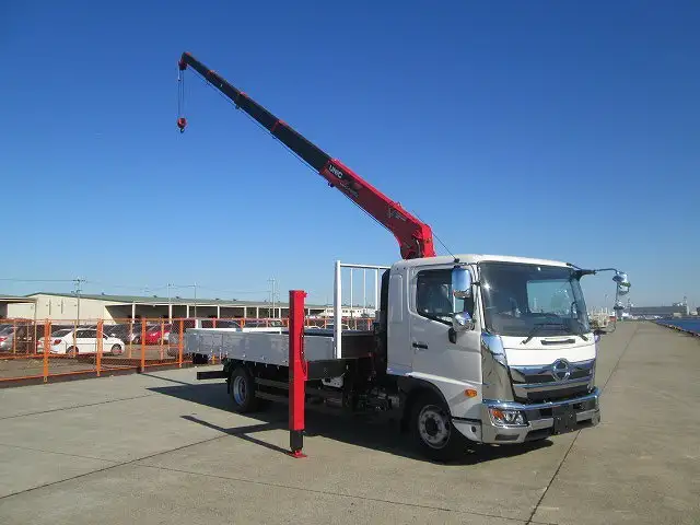 日野 レンジャー 中型/増トン 車両重機運搬 5段クレーン ラジコンの中古トラック画像6