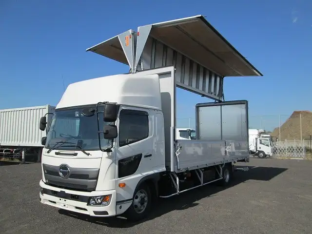 日野 レンジャー 中型/増トン ウイング パワーゲート エアサスの中古トラック画像8