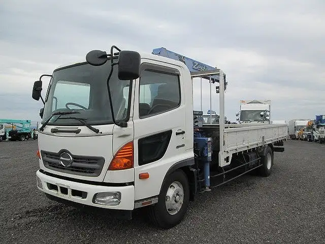 日野 レンジャー 中型/増トン クレーン付 4段 フックイン の中古トラック【車両No.200423】