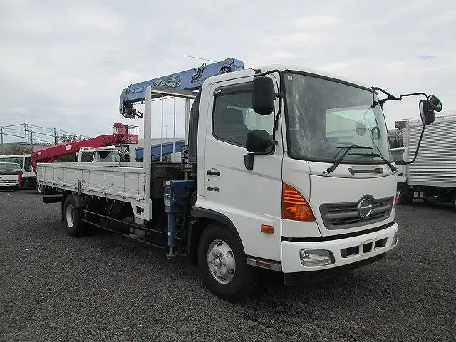 日野 レンジャー 中型/増トン クレーン付 4段 フックインの中古トラック画像3