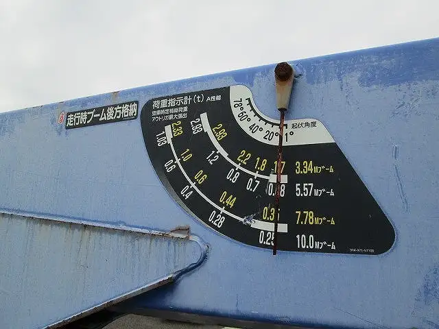 日野 レンジャー 中型/増トン クレーン付 4段 フックインの中古トラック画像13