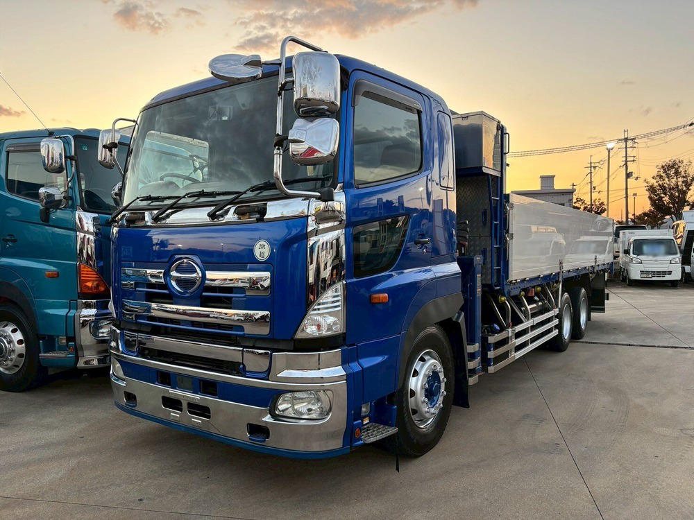 日野 プロフィア 大型 クレーン付