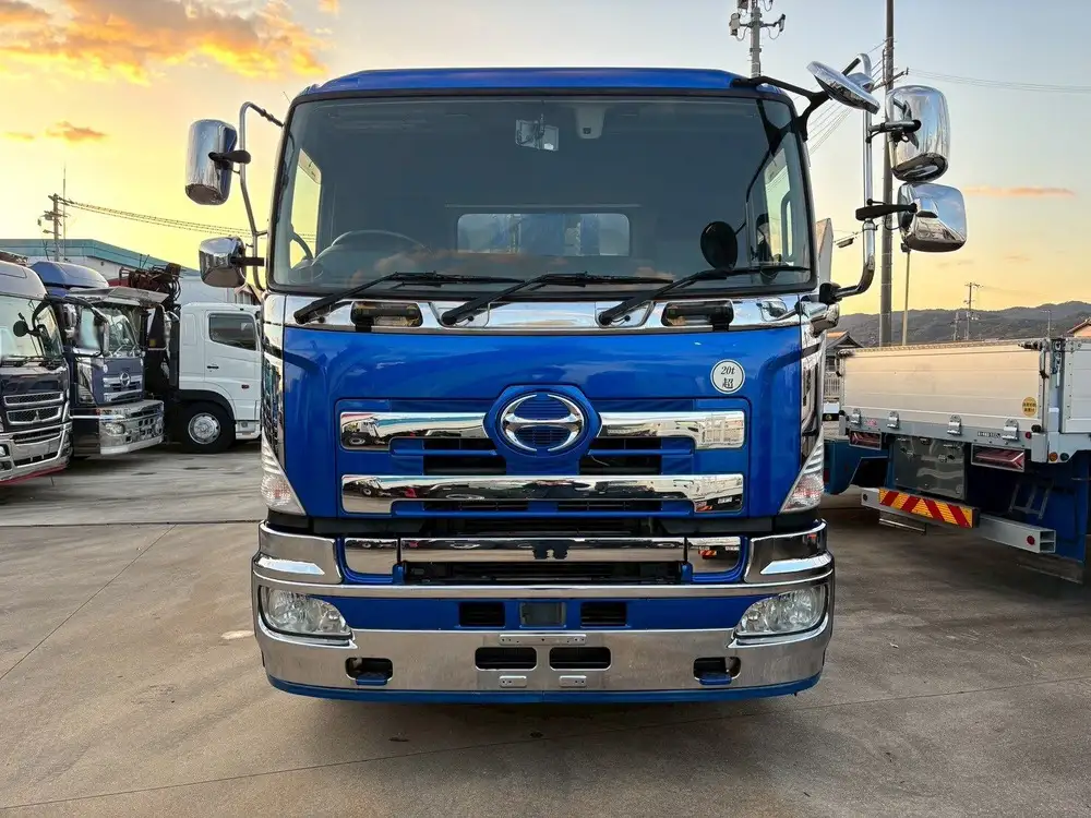 日野 プロフィア 大型 クレーン付 アルミブロック 4段の中古トラック画像2