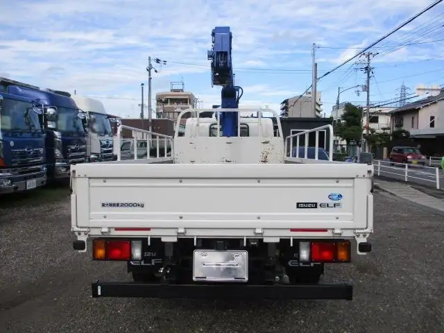 いすゞ エルフ 小型 クレーン付 床鉄板 3段の中古トラック画像5