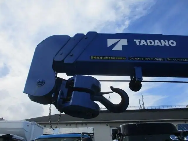 いすゞ エルフ 小型 クレーン付 床鉄板 3段の中古トラック画像8