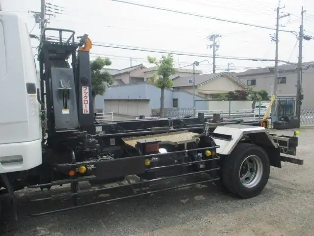 三菱 ファイター 中型/増トン アームロール シングルホイスト ベッドの中古トラック画像7