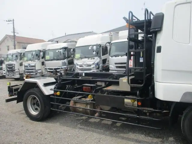 三菱 ファイター 中型/増トン アームロール シングルホイスト ベッドの中古トラック画像8