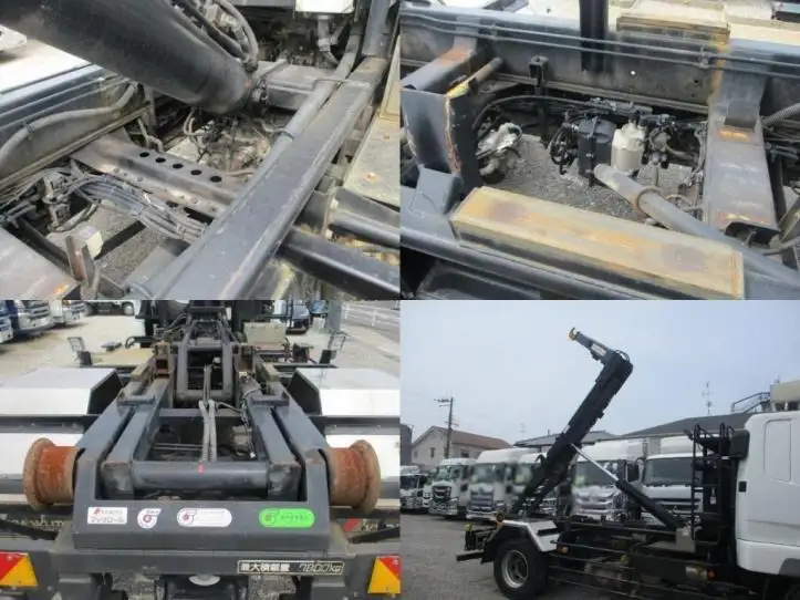 三菱 ファイター 中型/増トン アームロール シングルホイスト ベッドの中古トラック画像像17