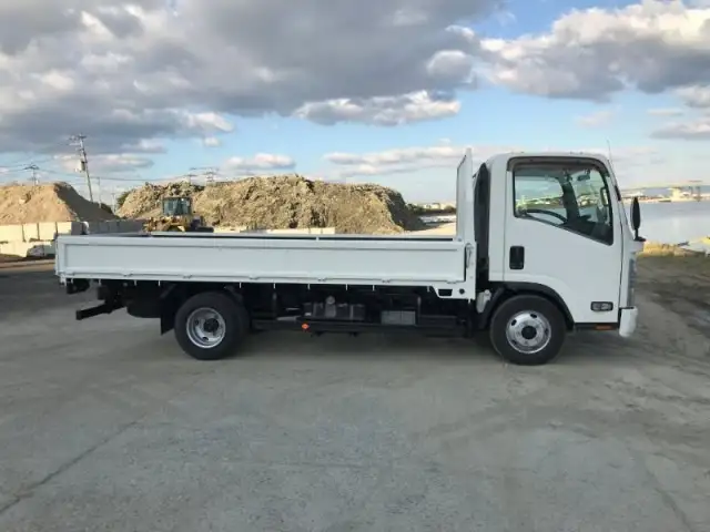 いすゞ エルフ 小型 平ボディ 床鉄板 TRG-NPR85ARの中古トラック画像3