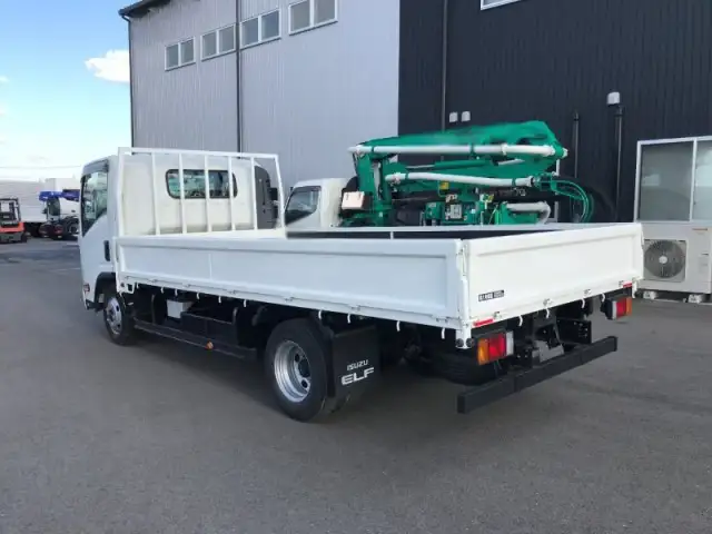 いすゞ エルフ 小型 平ボディ 床鉄板 TRG-NPR85ARの中古トラック画像6