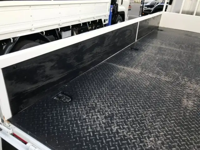 いすゞ エルフ 小型 平ボディ 床鉄板 TRG-NPR85ARの中古トラック画像7