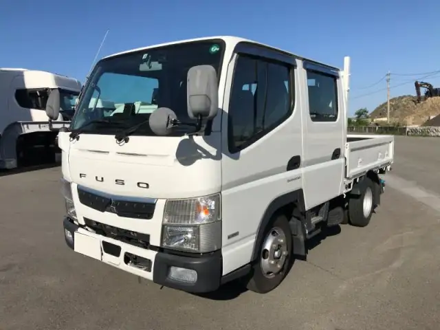 三菱 キャンター 小型 平ボディ Wキャブ 2RG-FBA20の中古トラック画像1