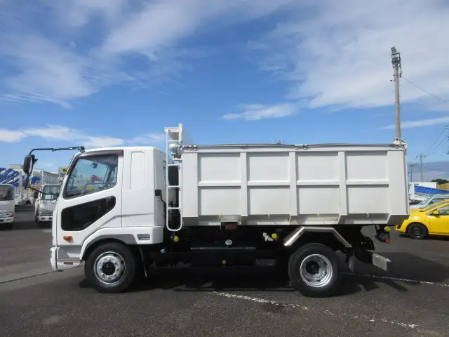 三菱 ファイター 中型/増トン ダンプ 土砂禁 天蓋付きの中古トラック画像5