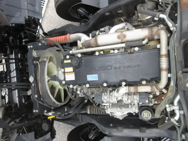 三菱 ファイター 中型/増トン ダンプ 土砂禁 天蓋付きの中古トラック画像20