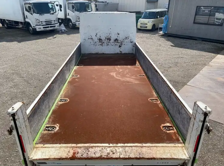 三菱 キャンター 小型 平ボディ パワーゲート 床鉄板の中古トラック画像7