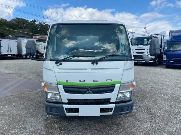 三菱 キャンター 小型 平ボディ パワーゲート 床鉄板の中古トラック画像2