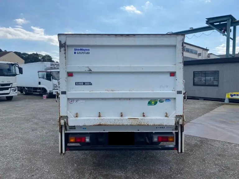 三菱 キャンター 小型 平ボディ パワーゲート 床鉄板の中古トラック画像4