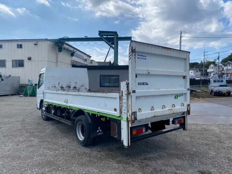 三菱 キャンター 小型 平ボディ パワーゲート 床鉄板の中古トラック画像5