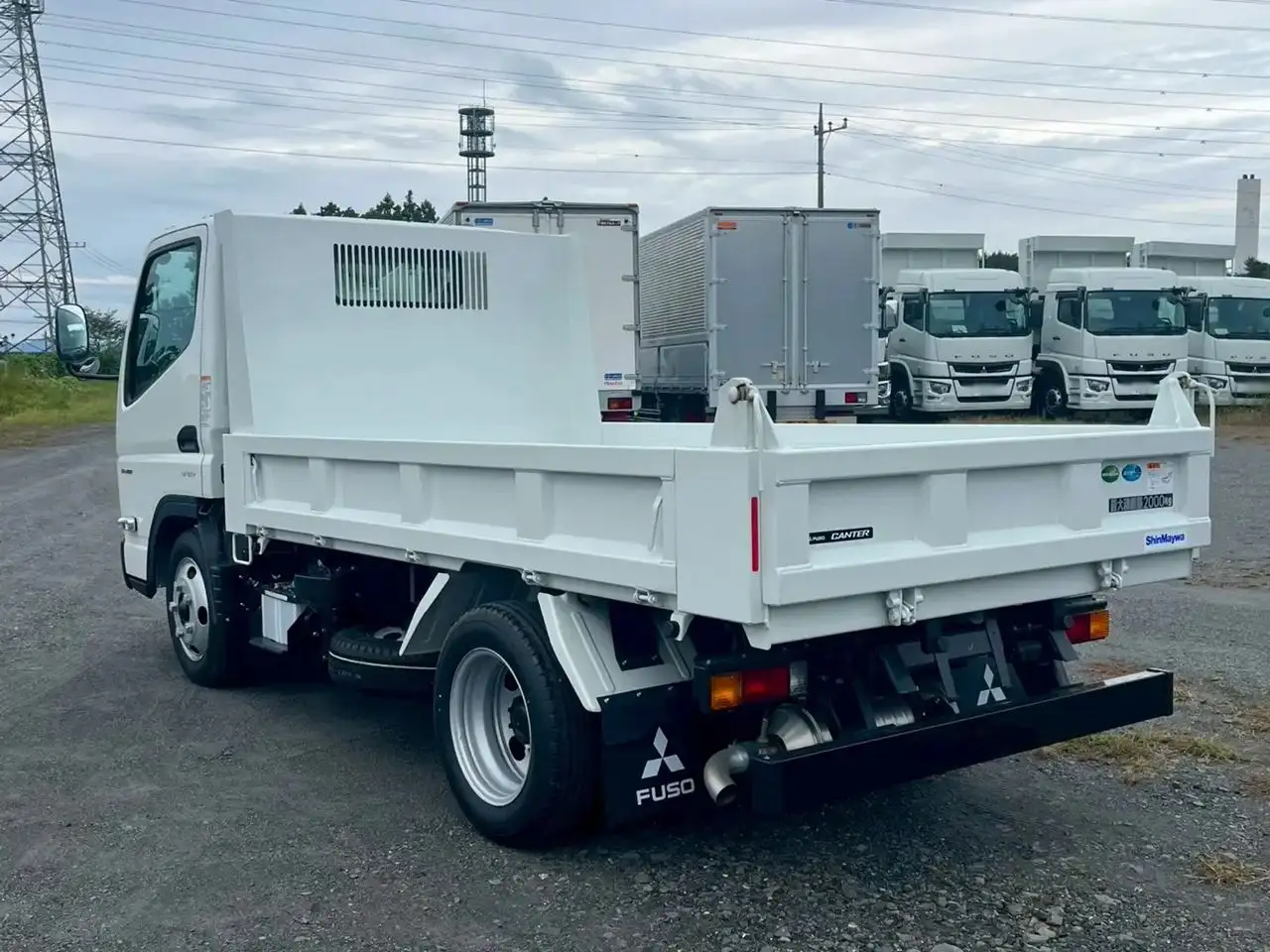 三菱 キャンター 小型 ダンプ 強化 2RG-FBA30の中古トラック画像5