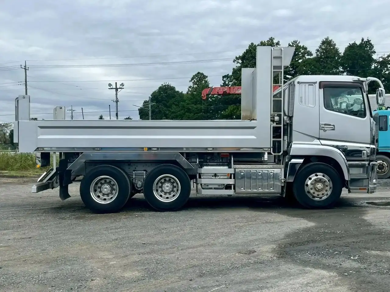 三菱 スーパーグレート 大型 ダンプ コボレーン ベッドの中古トラック画像3