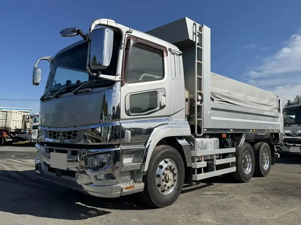三菱 スーパーグレート 大型 ダンプ コボレーン ベッドの中古トラック画像1