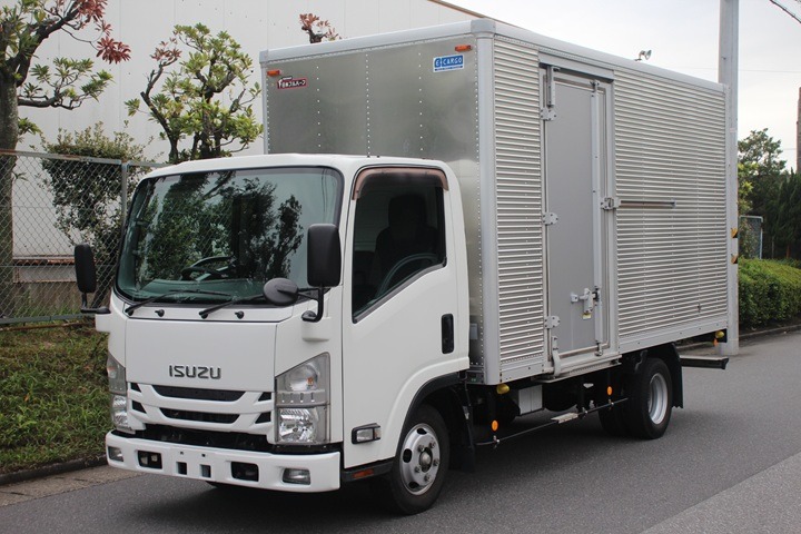 いすゞ エルフ 小型 アルミバン 標準ロング