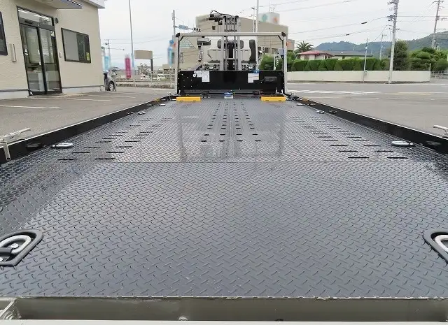 三菱 キャンター 小型 車両重機運搬 ラジコン ウインチの中古トラック画像10