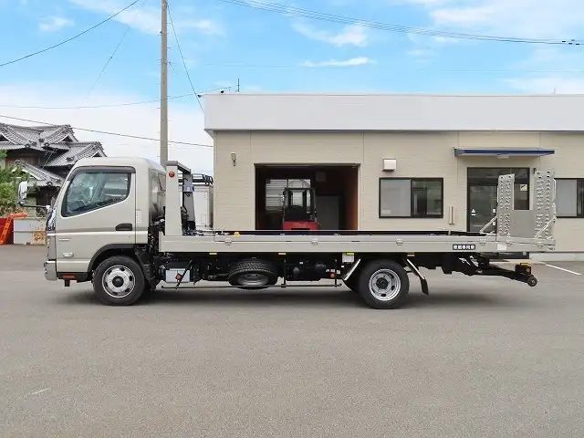 三菱 キャンター 小型 車両重機運搬 ラジコン ウインチの中古トラック画像7