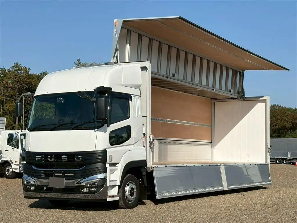 三菱 スーパーグレート 大型 ウイング ハイルーフ エアサスの中古トラック画像5