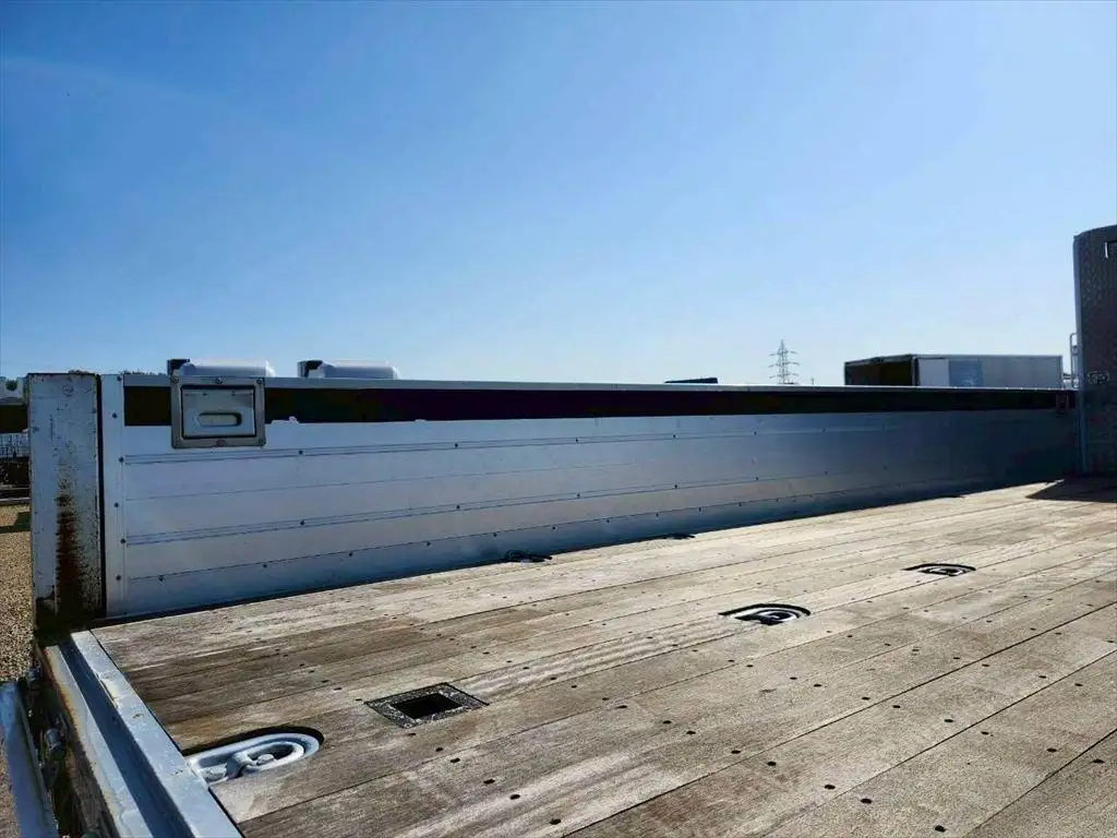 三菱 ファイター 中型/増トン 平ボディ アルミブロック ベッドの中古トラック画像9