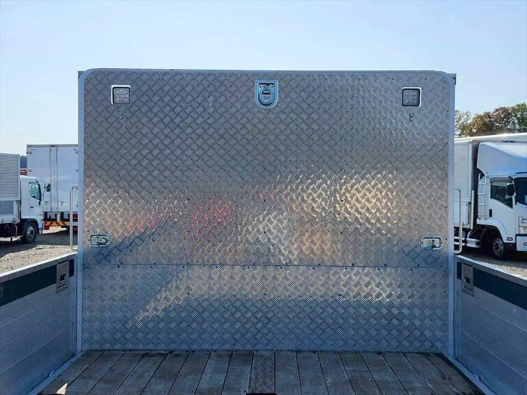 三菱 ファイター 中型/増トン 平ボディ アルミブロック ベッドの中古トラック画像7