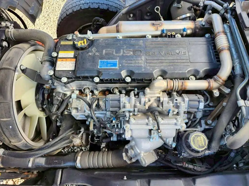 三菱 ファイター 中型/増トン 平ボディ アルミブロック ベッドの中古トラック画像20