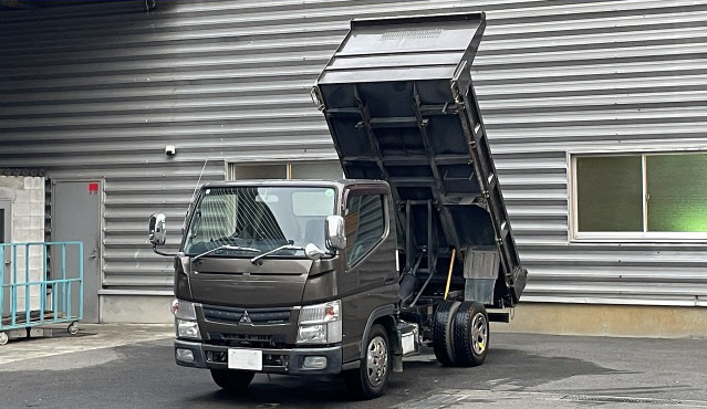 三菱 キャンター 小型 ダンプ 10尺