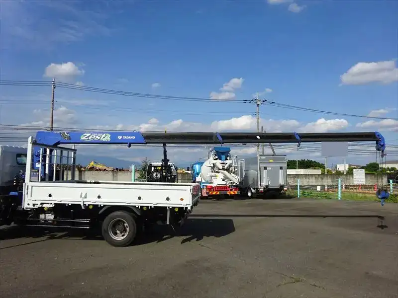 三菱 キャンター 小型 クレーン付 4段 ラジコンの中古トラック画像8